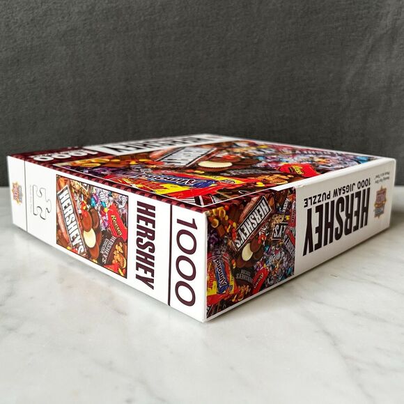 Hershey's Mayhem Chocolate Candy MasterPieces Jigsaw Puzzle 1000 Piece-Complete - Picture 5 of 7